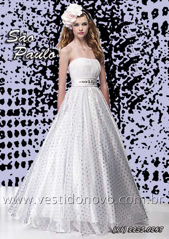vestido branco para debutante gordinha plus size casamento civil So Paulo