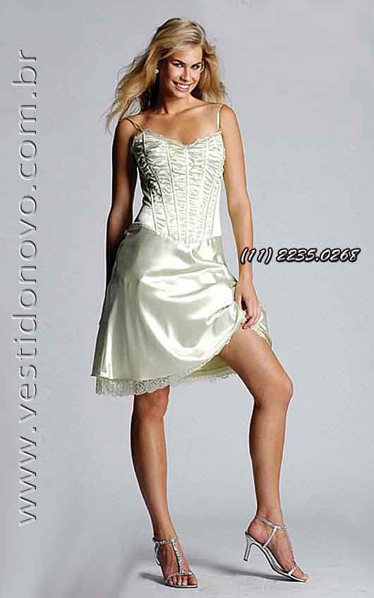 Vestido numeracao pequena, short size - Lyse Klein