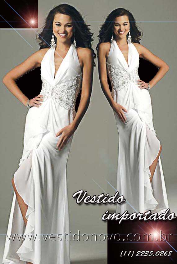 Vestido importado para casamento civil Lyse KleinN