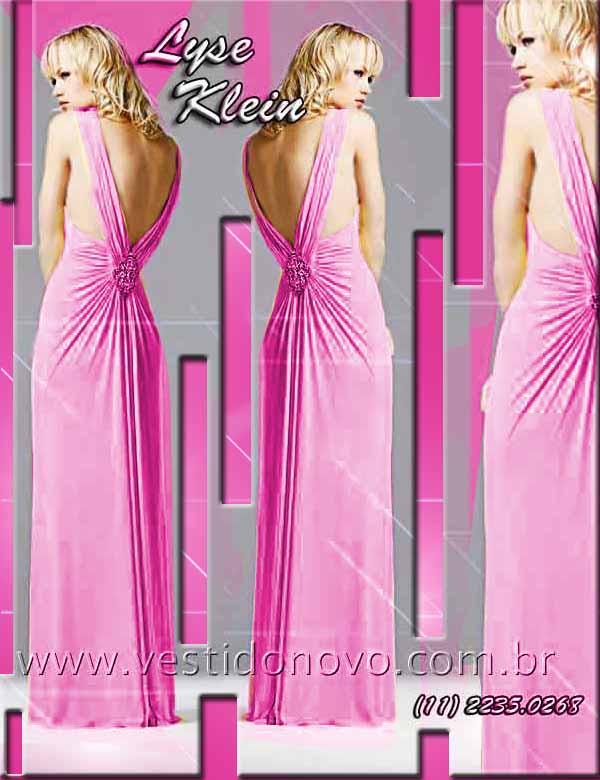 Vestido numeracao pequena, short size - Lyse Klein