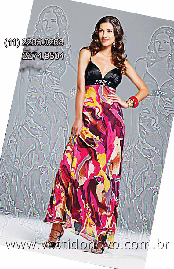 Vestido Estampado Importado - www.vestidoimportado.com.br