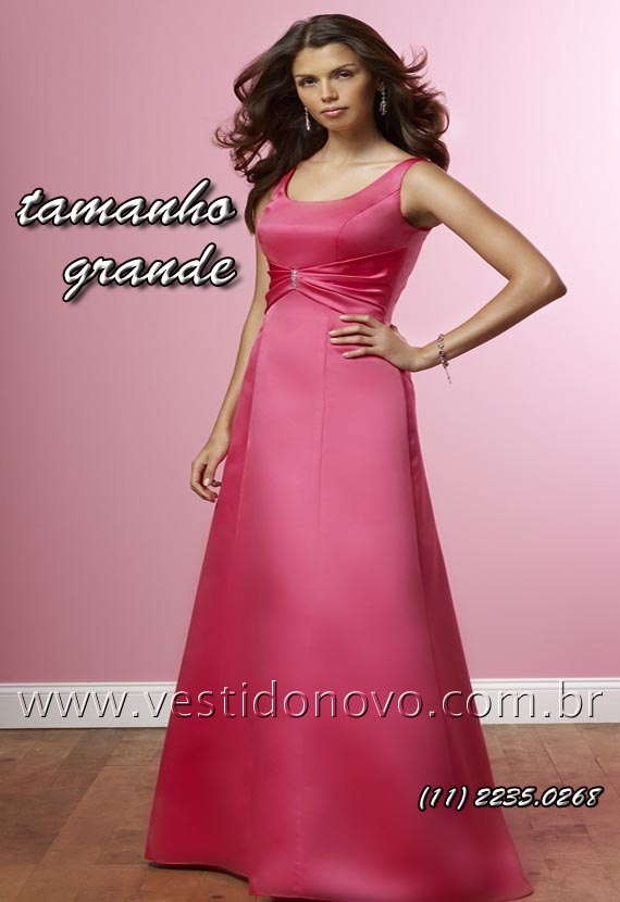 vestido tamanho grande gordinha plus size pink loja So Paulo - CASA DO VESTIDO
