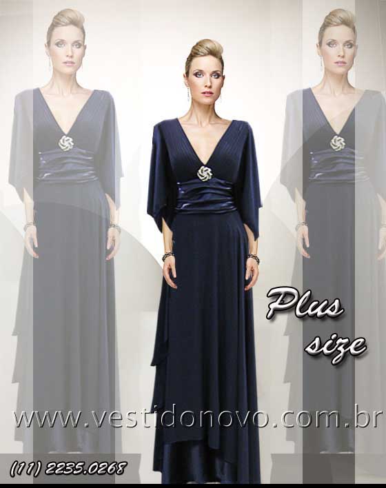vestido madrinha de casamento plus size