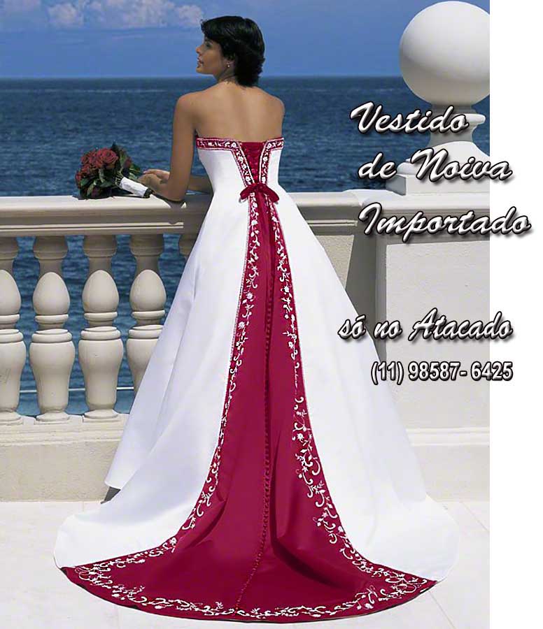 vestidos de noiva importados a pronta entrega