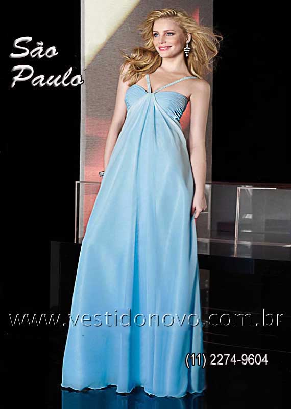 vestido  plus size tamanho grande azul formatura, madrinha baile de gala loja em So Paulo 