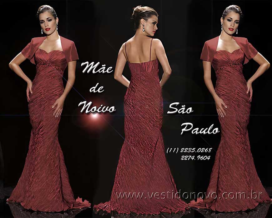 vestido sereia mae do noivo em tafet importado bordo marsala com manga e bolero CASA DO VESTIDO  So Paulo Aclimao Cambuci  (11) 2274-9604 ou 2235-0268, ipiranga, mooca