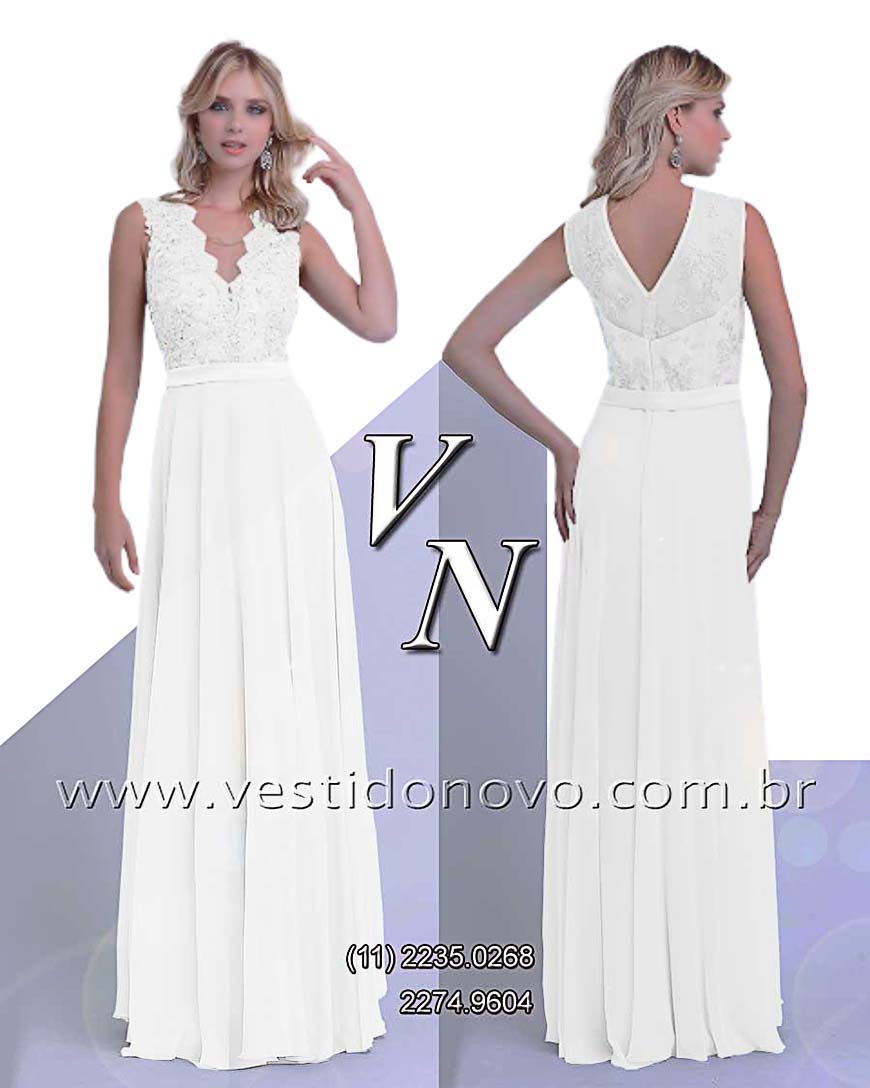 vestido branco casamento civil (11) 2274.9604 aclimao, vila mariana, ipiranga, mooca, moema, abcd So Paulo sp,  klabin