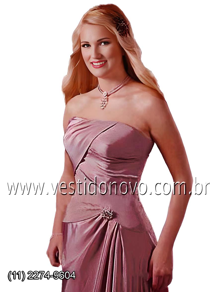 Vestido ros, madrinha de casamento, aclimao, vila mariana, So Paulio